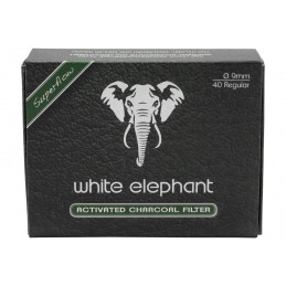 White Elephant 40 Activated Charcoal Filter 9mm