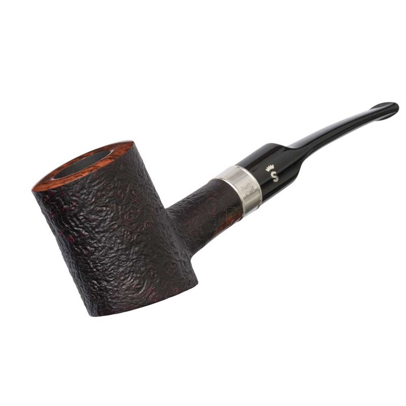 Stanwell 75 years black sandblast 207 Fishtail 9mm