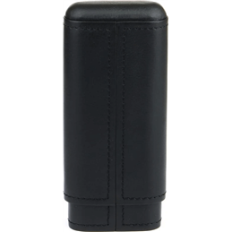 Adorini Zigarrenetui Echtleder schwarz für 2-3 Zigarren