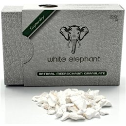 White Elephant 30 Granulat Natural Meerschaum