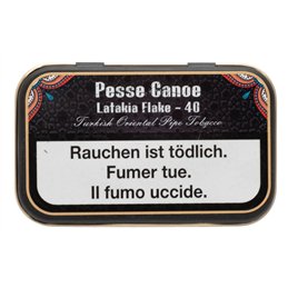 Pesse Canoe Latakia Flake - 40 (50 gr)