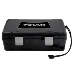 10 Zigarren Humidor Schwarz