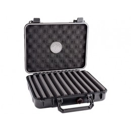 15 Zigarren Humidor Schwarz
