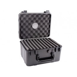 60 Zigarren Humidor Schwarz