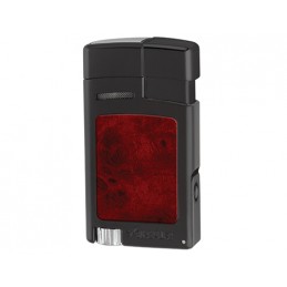 Xikar Briquet Forte Soft Flame - Black/Burl