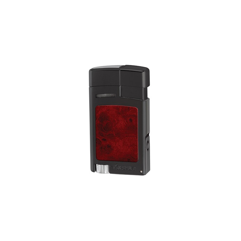 Xikar Briquet Forte Soft Flame - Black/Burl